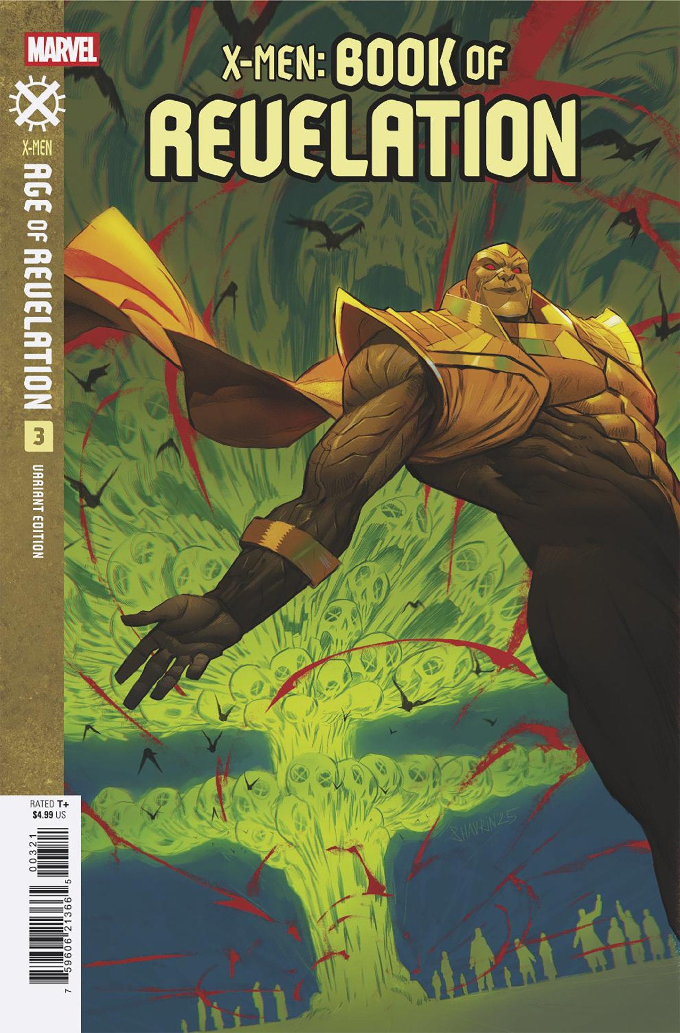 X-MEN BOOK OF REVELATION (2025) #3 IVAN SHAVRIN VAR [AOR]