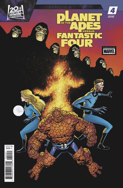 PLANET OF THE APES VS FANTASTIC FOUR (2026) #4 MIKE HAWTHORNE VAR