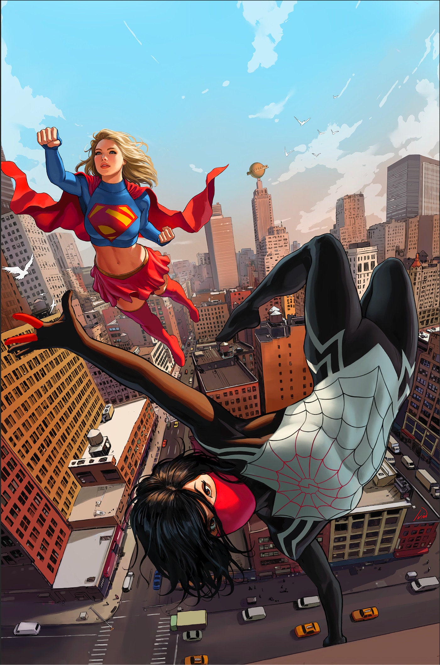MARVEL DC SPIDER-MAN SUPERMAN (2026) #1 100 COPY INCV IVAN TALAVERA VIRGIN VAR
