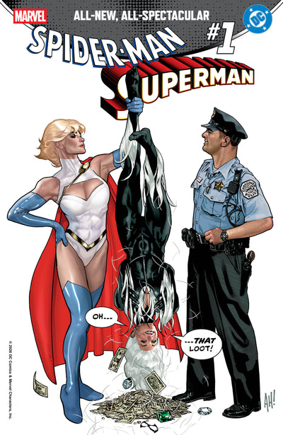 MARVEL DC SPIDER-MAN SUPERMAN (2026) #1 ADAM HUGHES VAR