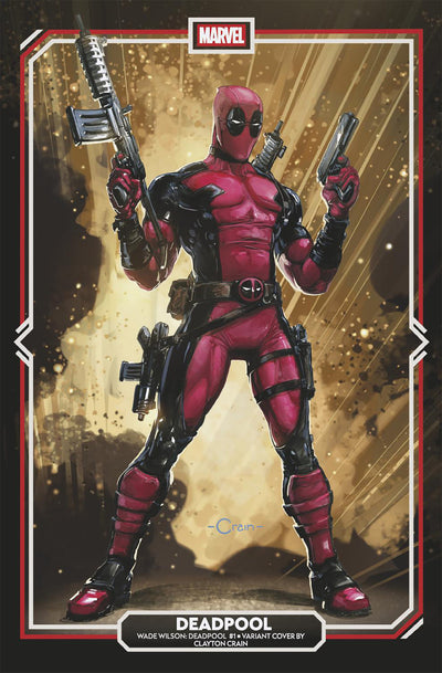 WADE WILSON DEADPOOL (2026) #1 CLAYTON CRAIN VAR
