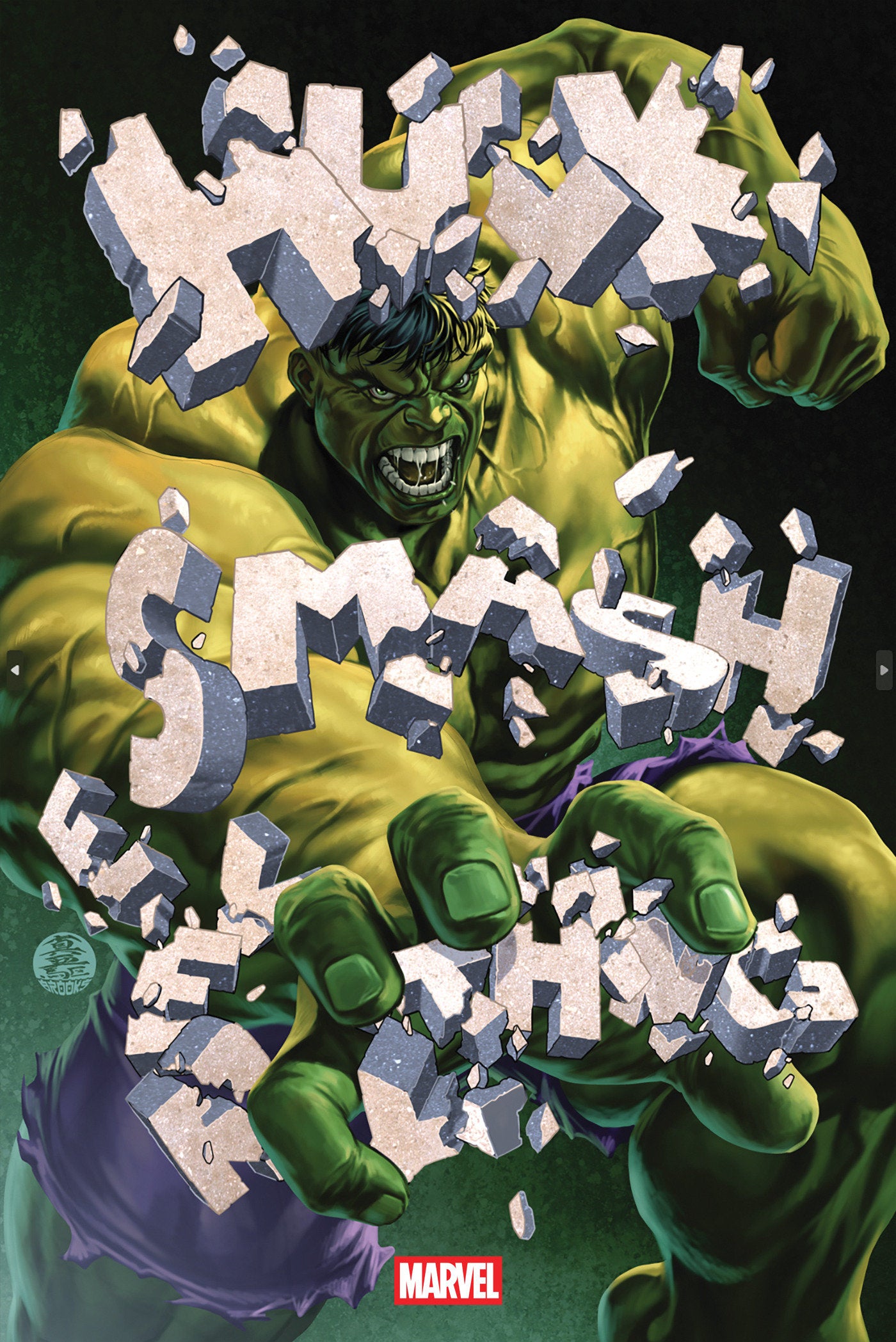 HULK SMASH EVERYTHING (2025) #1 MARK BROOKS VAR