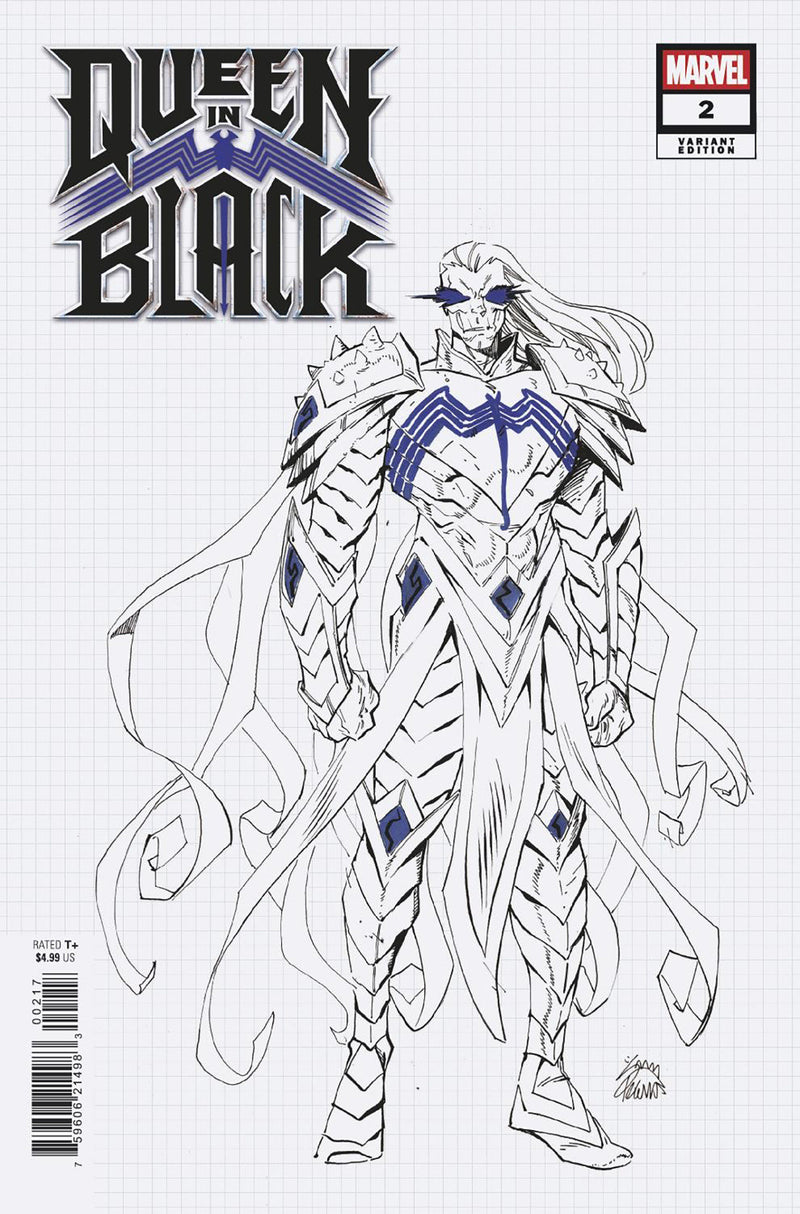 QUEEN IN BLACK (2026) #2 10 COPY INCV RYAN STEGMAN DESIGN VAR [QIB]