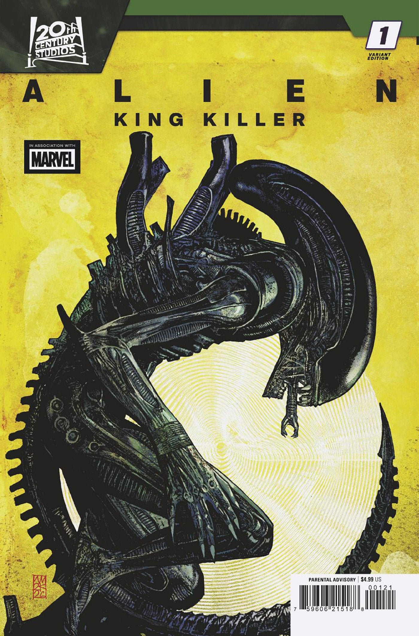 ALIEN KING KILLER (2026) #1 ALEX MALEEV VAR