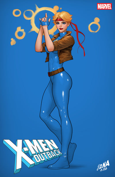 X-MEN OUTBACK (2026) #2 DAVID NAKAYAMA COLOR BLOCK BLUE VAR