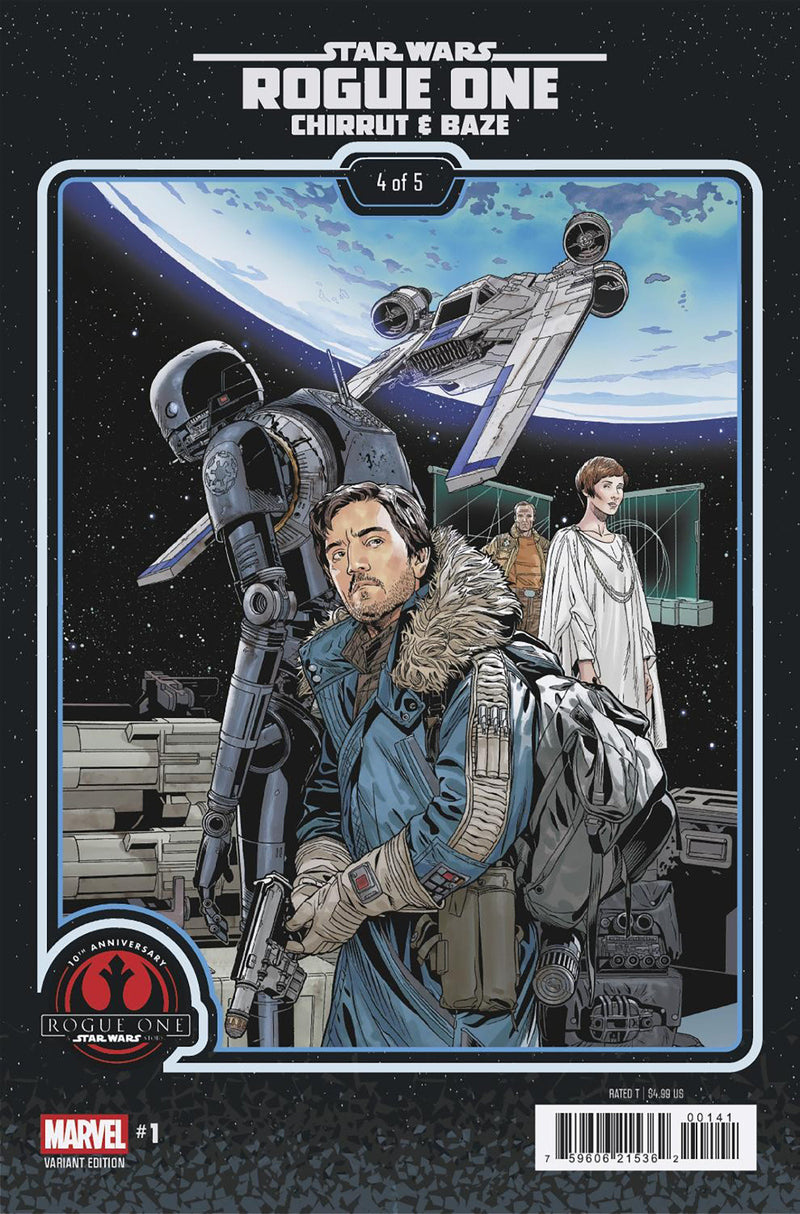 STAR WARS ROGUE ONE CHIRRUT & BAZE (2026) #1 (ONE SHOT) CHRIS SPROUSE ROGUE ONE 10TH ANNIVERSARY VAR