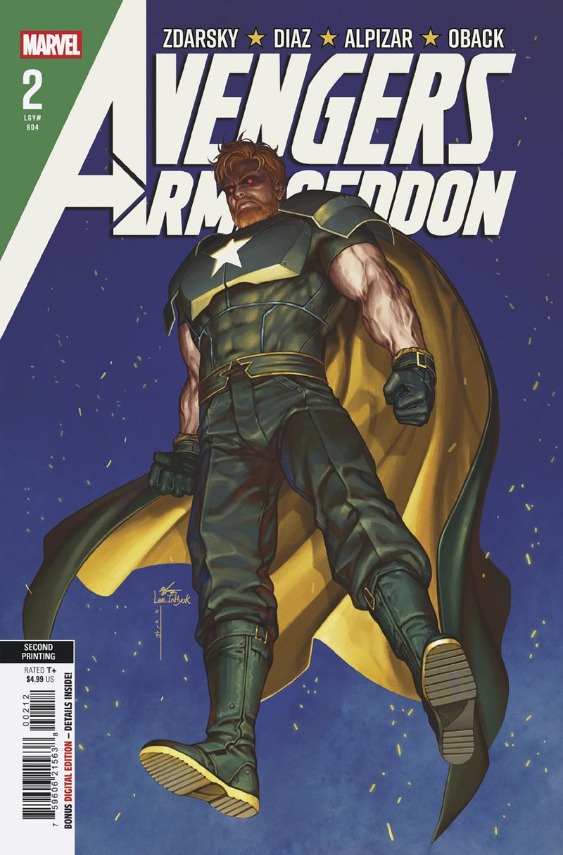 AVENGERS ARMAGEDDON (2026) #2 INHYUK LEE SECOND PRINTING VAR