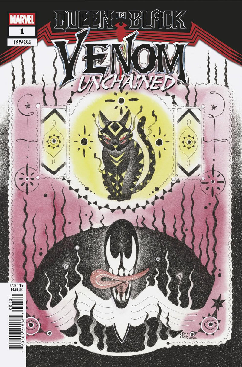 QUEEN IN BLACK VENOM UNCHAINED (2026) #1 PEACH MOMOKO VAR [QIB]