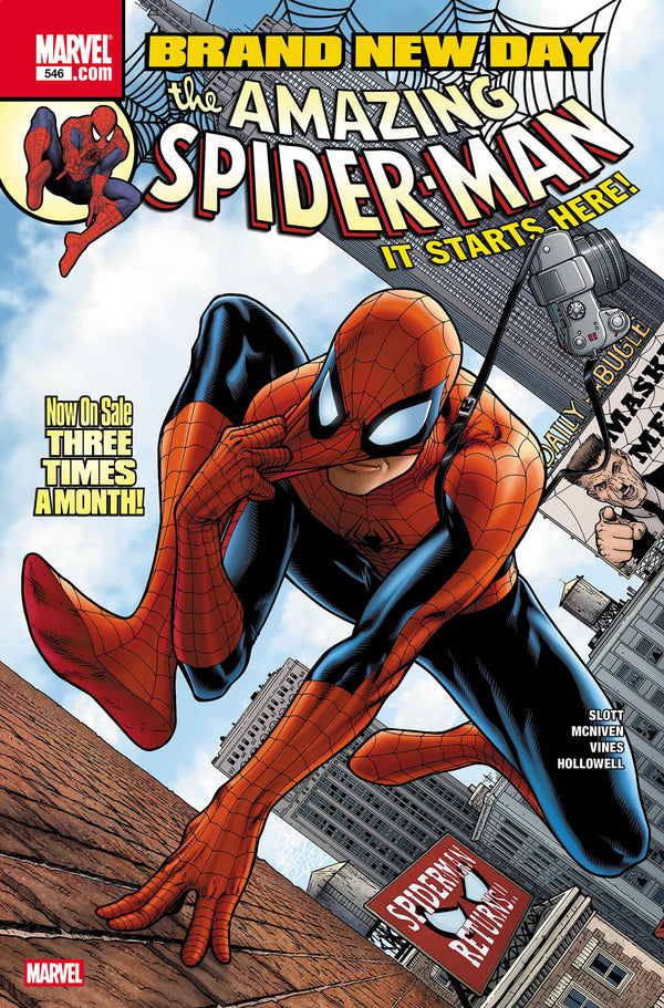 AMAZING SPIDER-MAN (1998) #546 FACSIMILE EDITION (2026) FOIL VAR