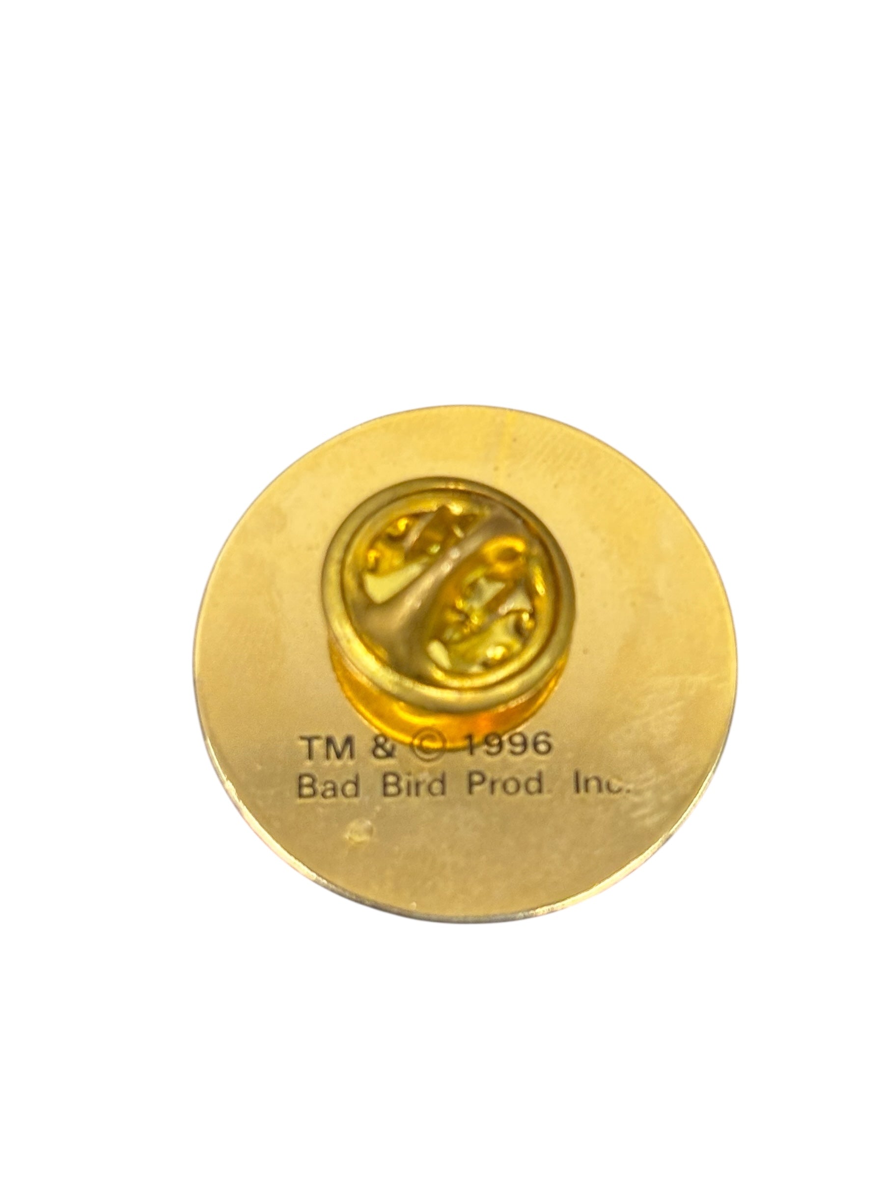 VINTAGE THE CROW CITY OF ANGELS ROUND CLOISSONE PIN (1996)