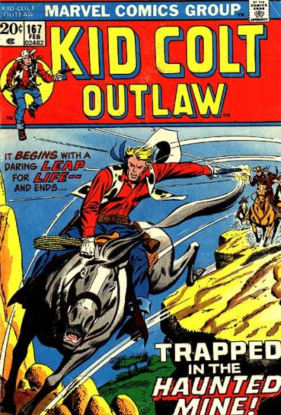 KID COLT OUTLAW (1949) #167 (VG)