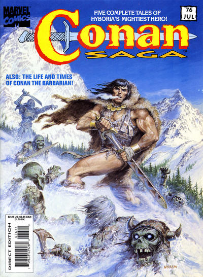 CONAN SAGA (1987) #76