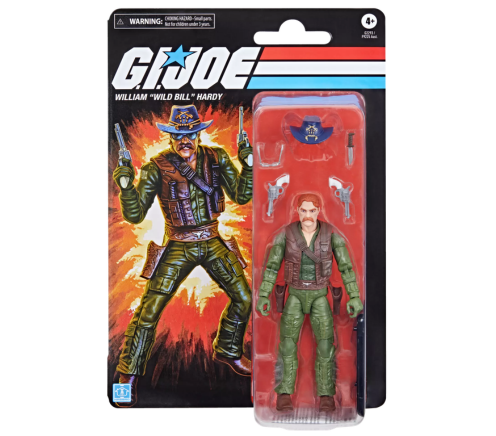 GI JOE CLASSIFIED SERIES RETRO CARDBACK WILLIAM WILD BILL HARDY AF