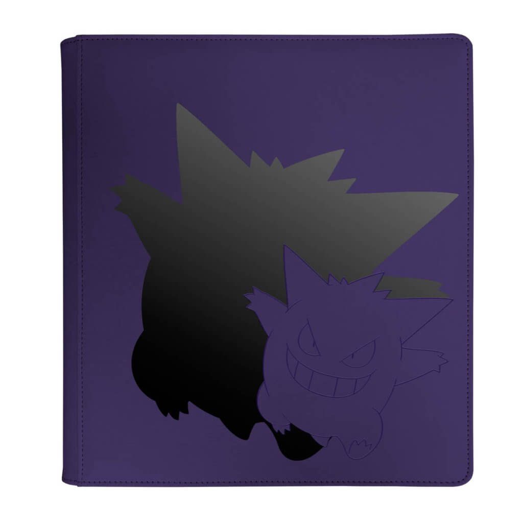 ULTRA PRO POKEMON ELITE GENGAR 12 POCKET PORTFOLIO ZIP BINDER