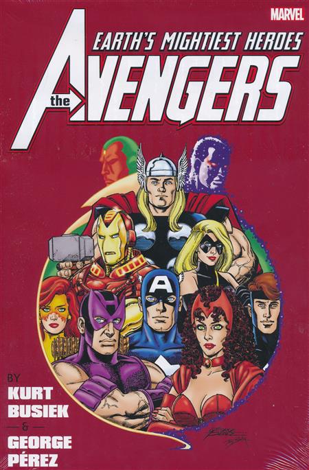 AVENGERS BY BUSIEK PEREZ OMNIBUS HC VOL 01 NEW PTG DM VAR