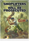 THE GOON DOUBLE SIDED PROMOTIONAL DOOR SIGN SET
