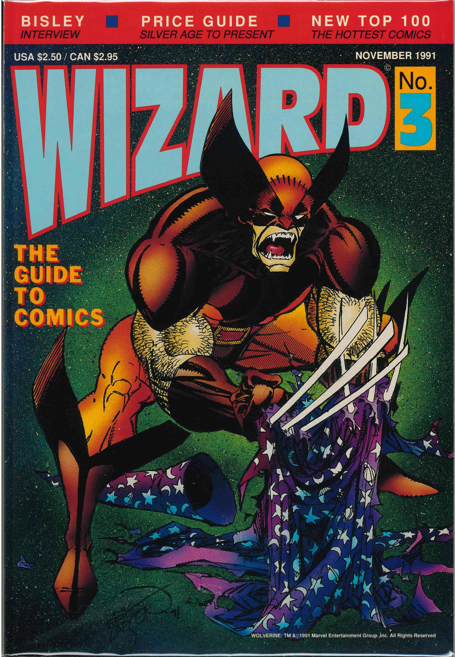 WIZARD (1991) #3 (VF/NM)