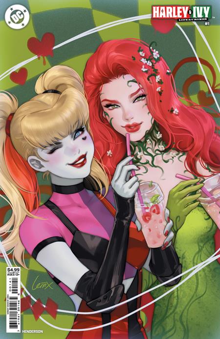 HARLEY AND IVY LIFE AND CRIMES (2025) #1 CVR D LESLEY LEIRIX LI CARD STOCK VAR