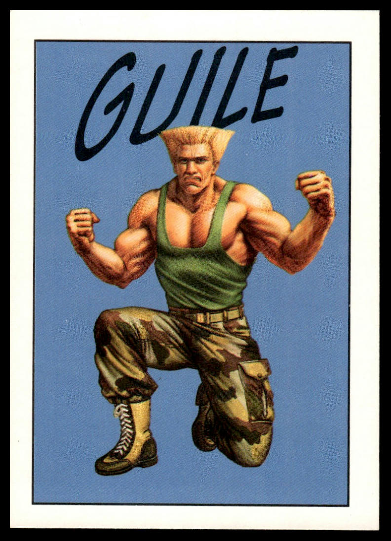 1993 TOPPS STREET FIGHTER II #50 GUILE