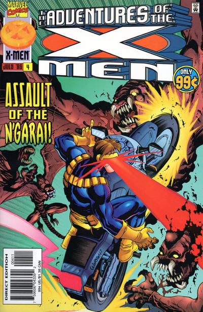 ADVENTURES OF THE X-MEN (1996) #4