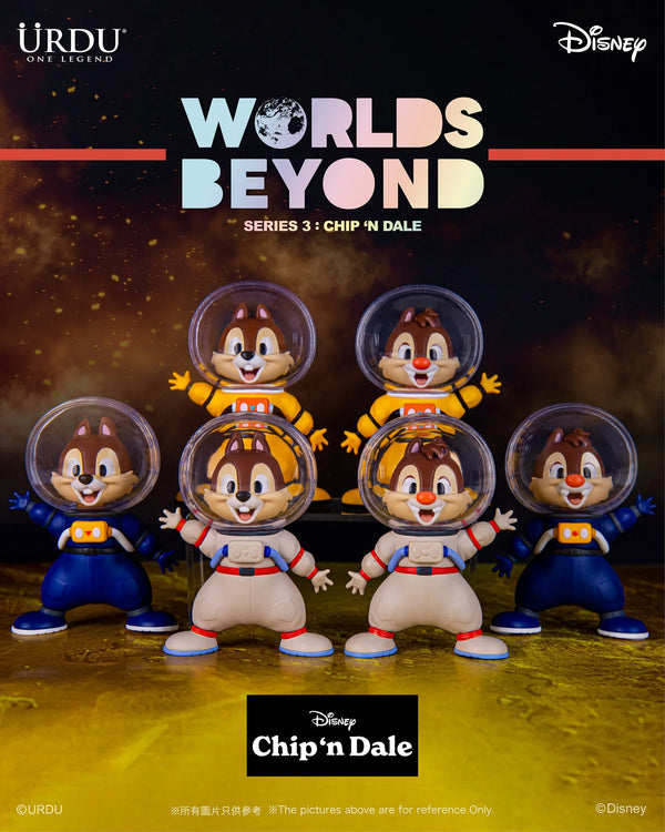 URDU DISNEY WORLDS BEYOND SERIES 3 CHIP AND DALE BLIND BOX FIGURE