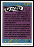 1993 TOPPS STREET FIGHTER II #56 ZANGIEF
