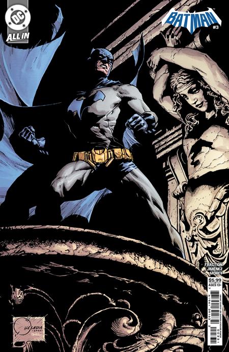 BATMAN (2025) #3 CVR D JOE QUESADA CARD STOCK VAR