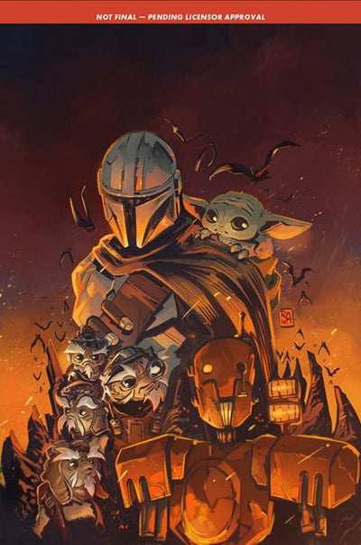 STAR WARS THE MANDALORIAN AND GROGU NIGHTMARE ON NEVARRO (2026) #1 (ONE SHOT) CVR B ALESSANDRO RENALDI