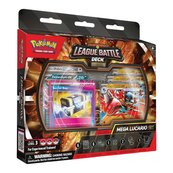 POKEMON TCG: MEGA LUCARIO EX LEAGUE BATTLE DECK