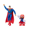 SONIC THE HEDGEHOG X DC SUPERMAN AND KNUCKLES AS SUPERMAN 5IN AF
