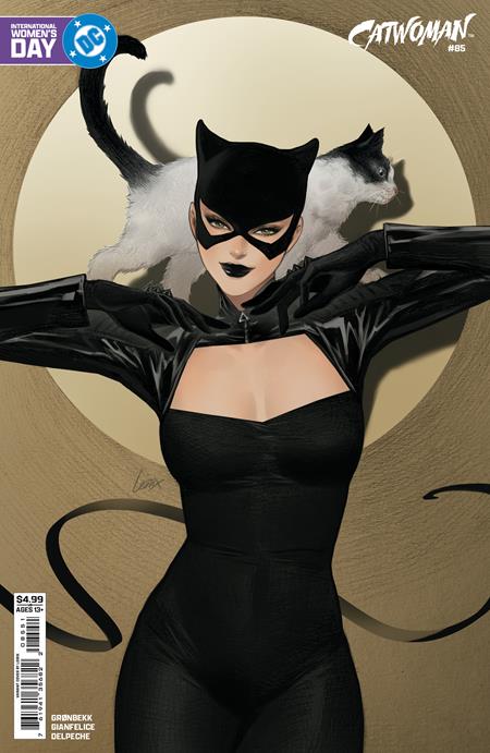 CATWOMAN (2018) #85 CVR E LESLEY LEIRIX LI INTERNATIONAL WOMEN’S DAY CARD STOCK VAR