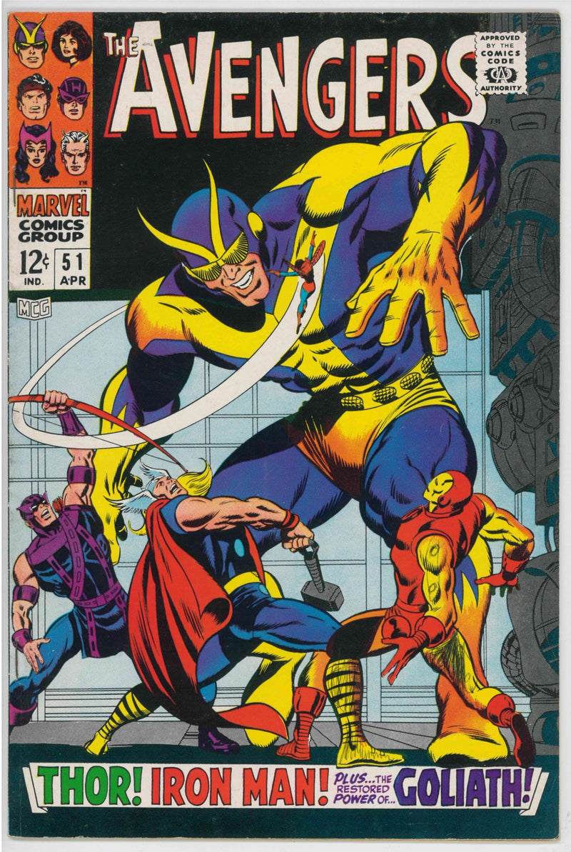 AVENGERS (1963) #51 (VF)