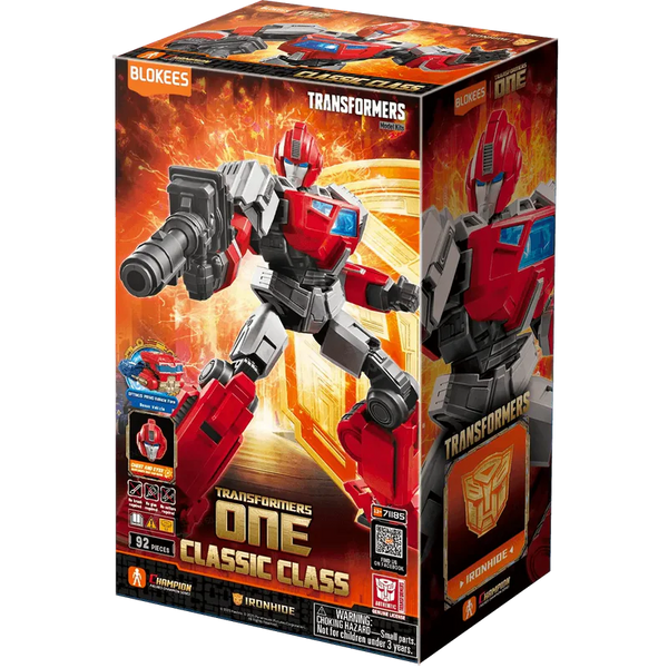 BLOKEES TRANSFORMERS ONE CLASSIC CLASS IRONHIDE MODEL