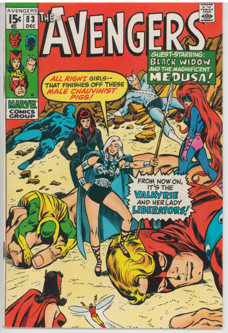 AVENGERS (1963) #83 (VG) - FIRST APPEARANCE VALKYRIE