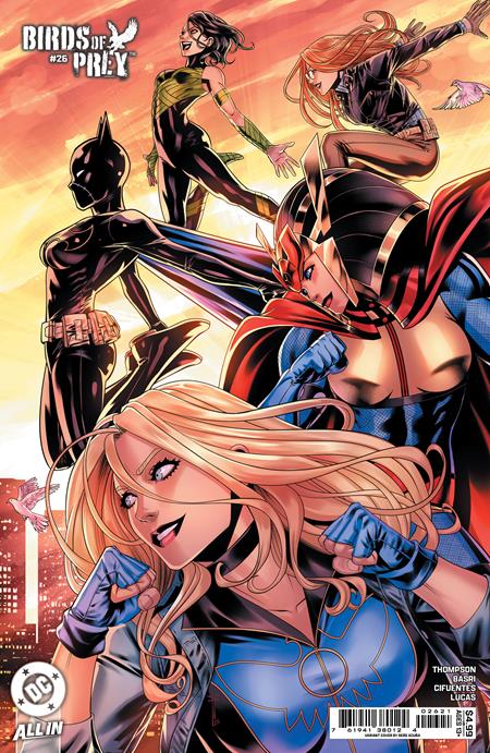 BIRDS OF PREY (2023) #26 CVR D SERG ACUNA CARD STOCK VAR