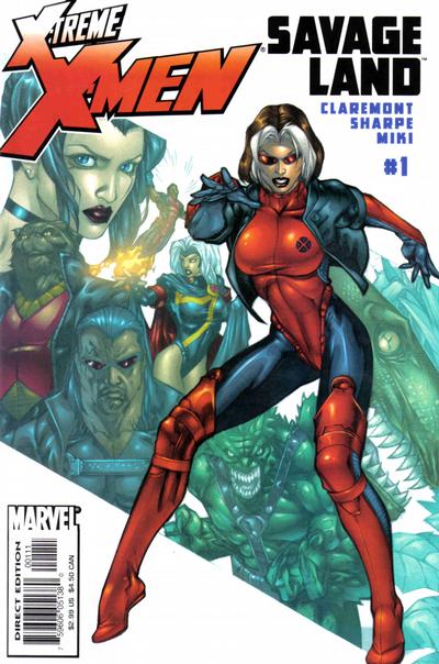 X-TREME X-MEN SAVAGE LAND (2001) - SET OF FOUR