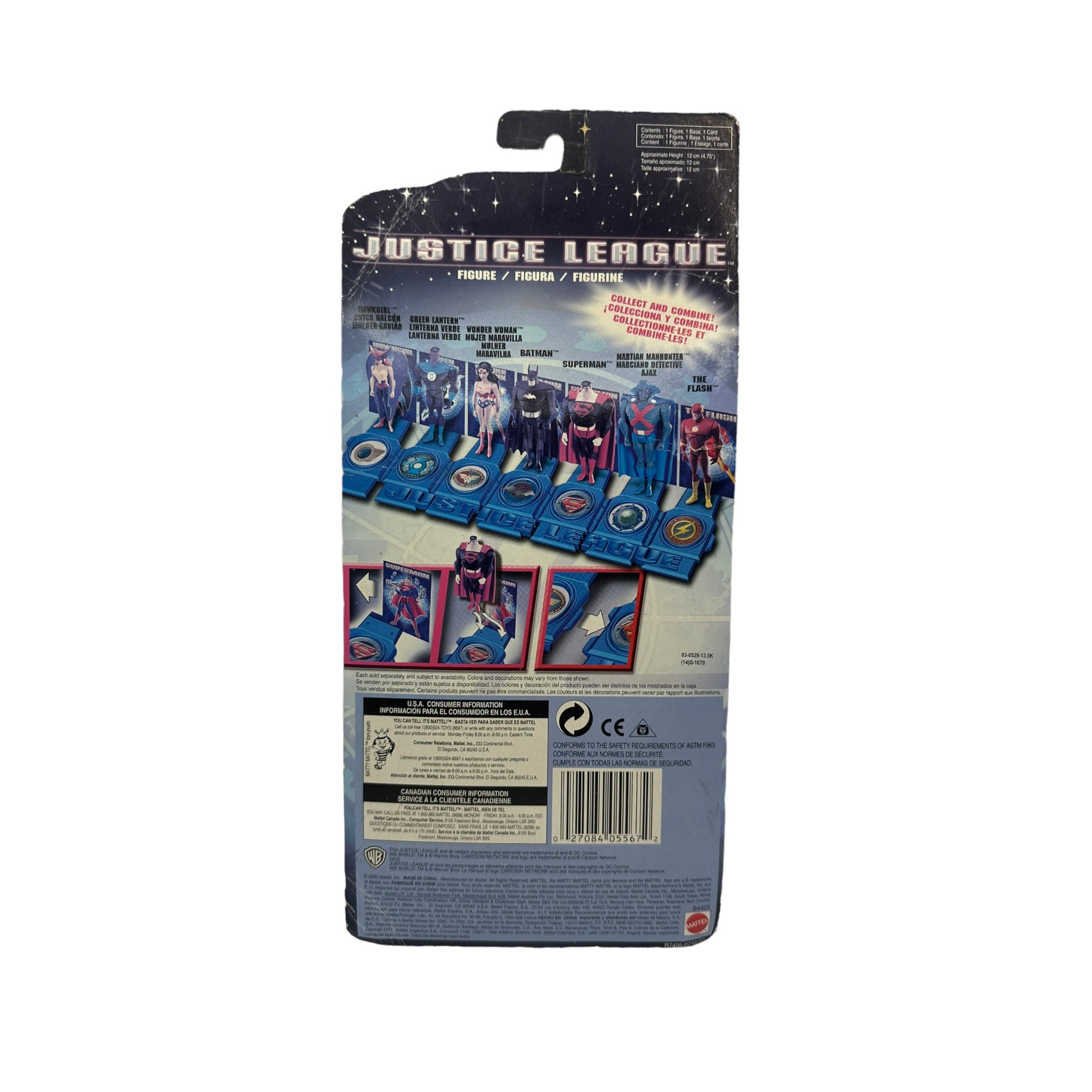 2003 MATTEL JUSTICE LEAGUE BATMAN AF