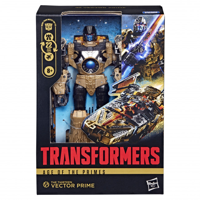 TRANSFORMERS AGE OF THE PRIMES VOYAGER CLASS THE THIRTEEN VECTOR RPIME AF