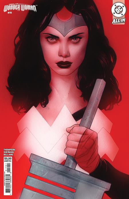 ABSOLUTE WONDER WOMAN (2024) #19 CVR B BEN OLIVER CARD STOCK VAR