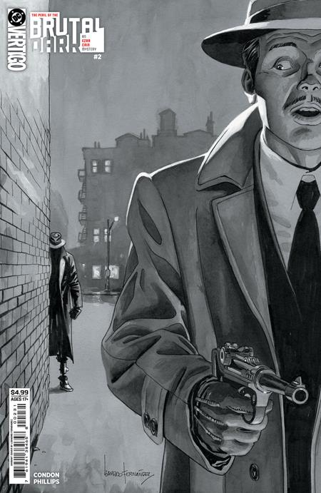 PERIL OF THE BRUTAL DARK AN EZRA CAIN MYSTERY (2026) #2 CVR C LEANDRO FERNANDEZ CARD STOCK VAR