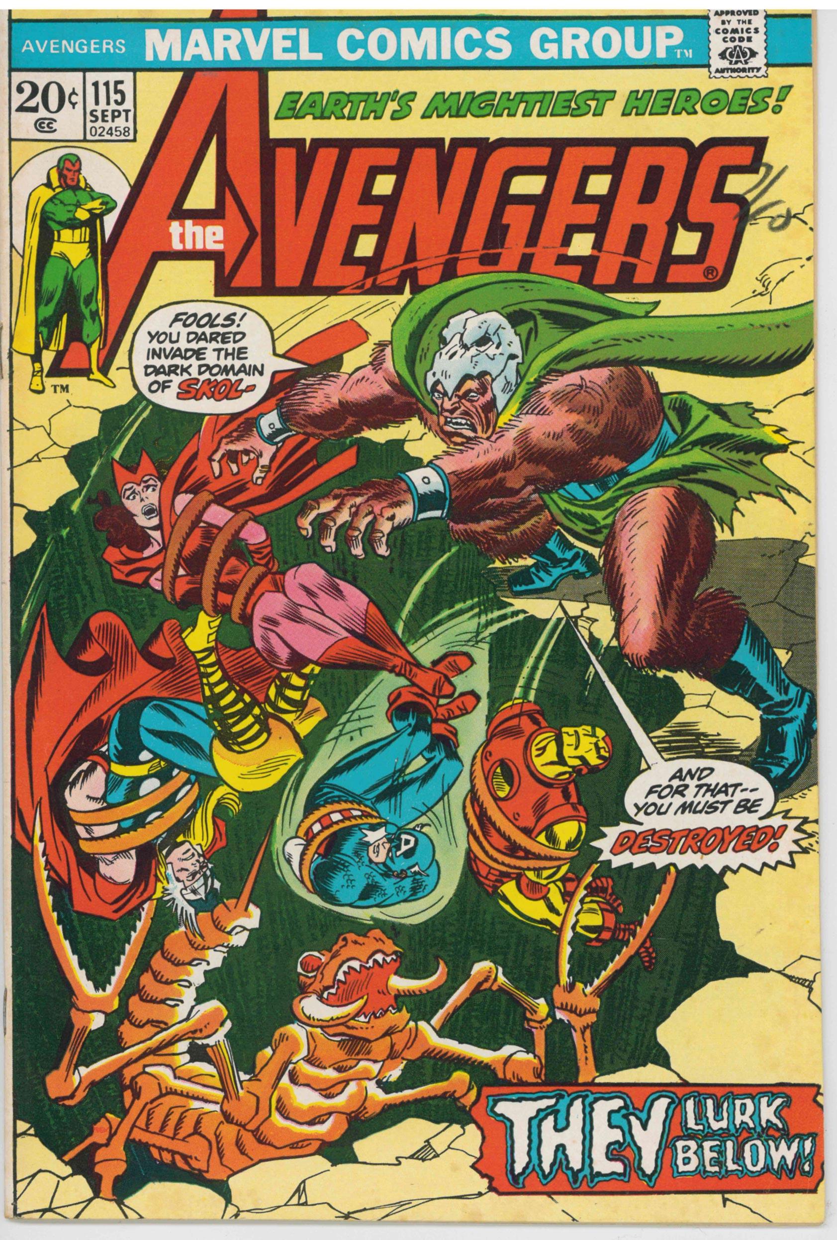 AVENGERS (1963) #115 (FN) - Kings Comics