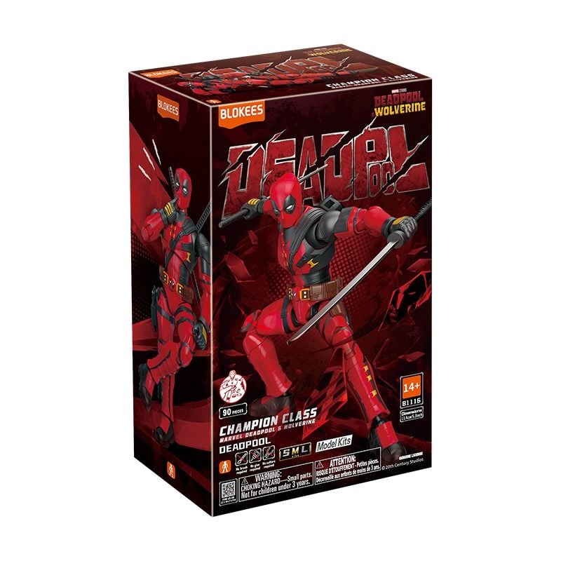 BLOKEES MARVEL INFINITY SAGA CHAMPION CLASS DEADPOOL MODEL