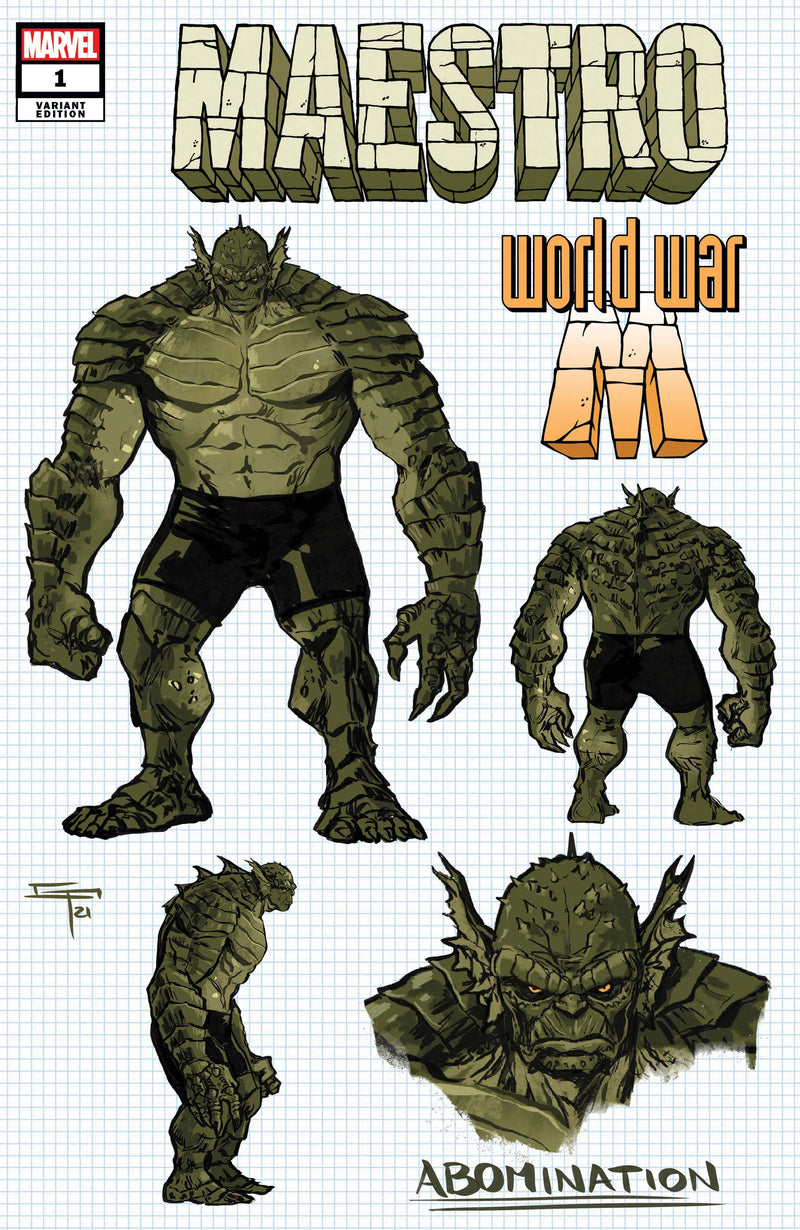 MAESTRO WORLD WAR M #1 1:10 PERALTA DESIGN VAR