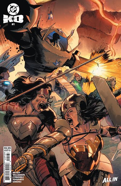 DC K.O. (2025) #1 FOURTH PRINTING CVR B JAVIER FERNANDEZ CONNECTING CARD STOCK VAR