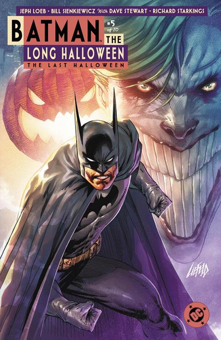 BATMAN THE LONG HALLOWEEN THE LAST HALLOWEEN (2024) #5 CVR C ROB LIEFELD CARD STOCK VAR