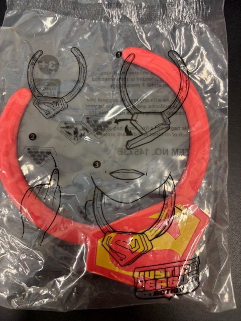 HUNGRY JACKS SUPERGIRL NECKLACE MEAL TOY (2018) - UNOPENED