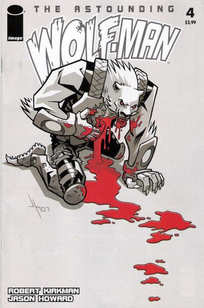 ASTOUNDING WOLF-MAN (2007) #4 (FN/VF)