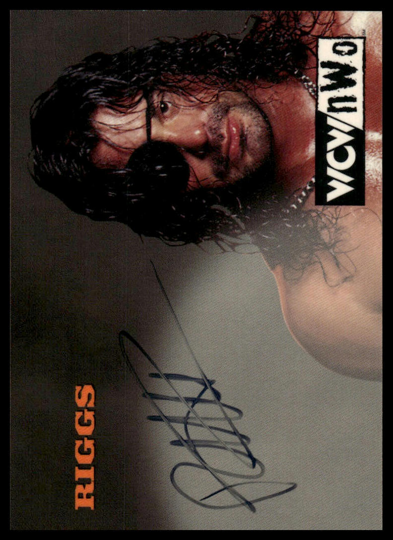 1998 TOPPS WCW NWO SCOTTY RIGGS AUTO SIGNED