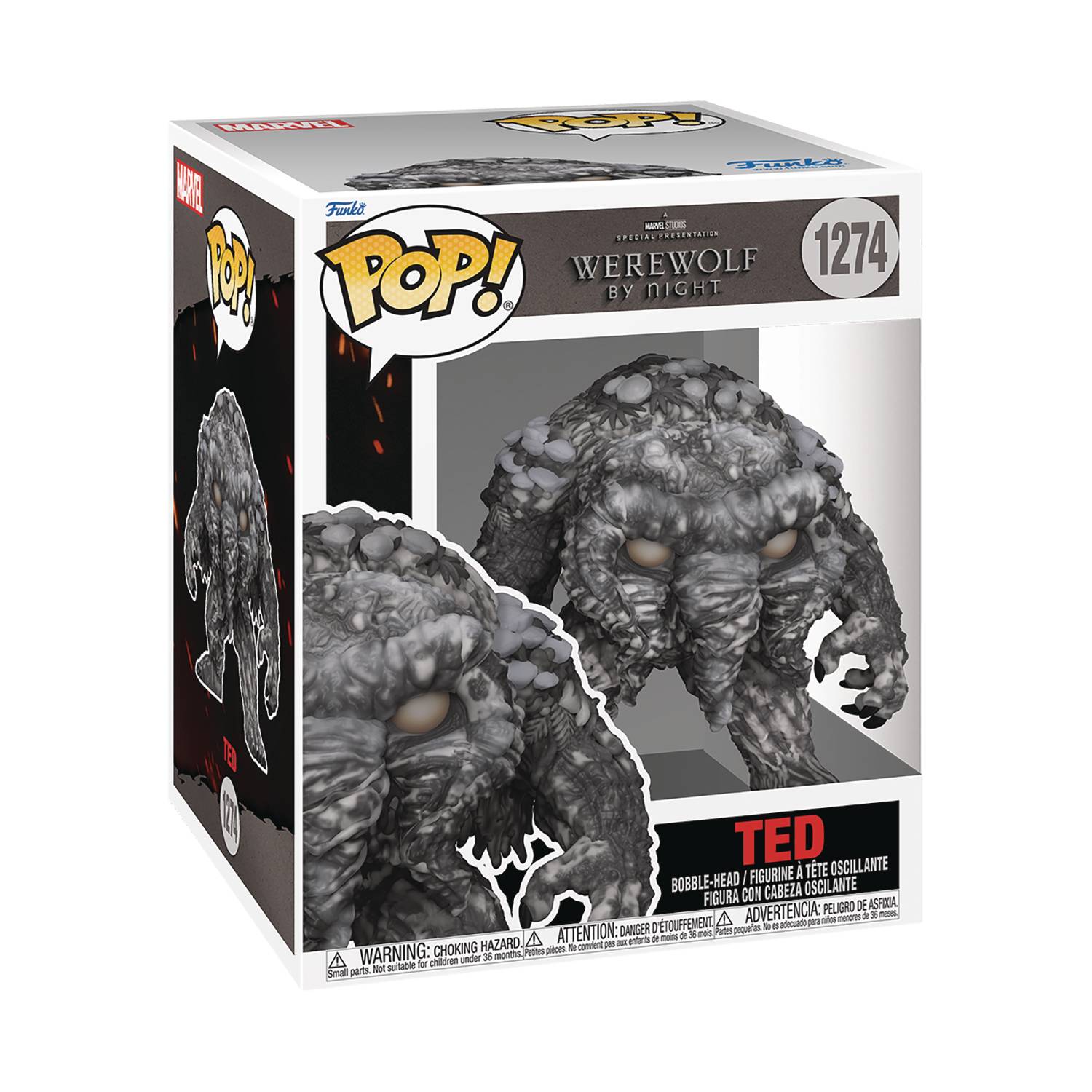 POP SUPER WEREWOLF BY NIGHT MAN-THING 6IN VIN FIG