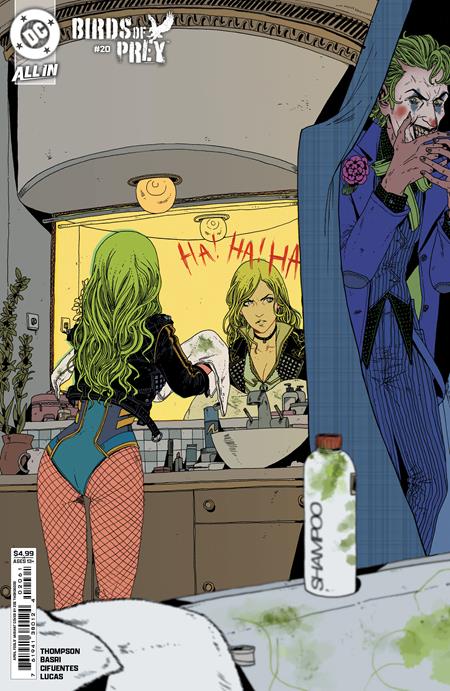 BIRDS OF PREY (2023) #20 CVR D ZOE THOROGOOD APRIL FOOLS CARD STOCK VAR